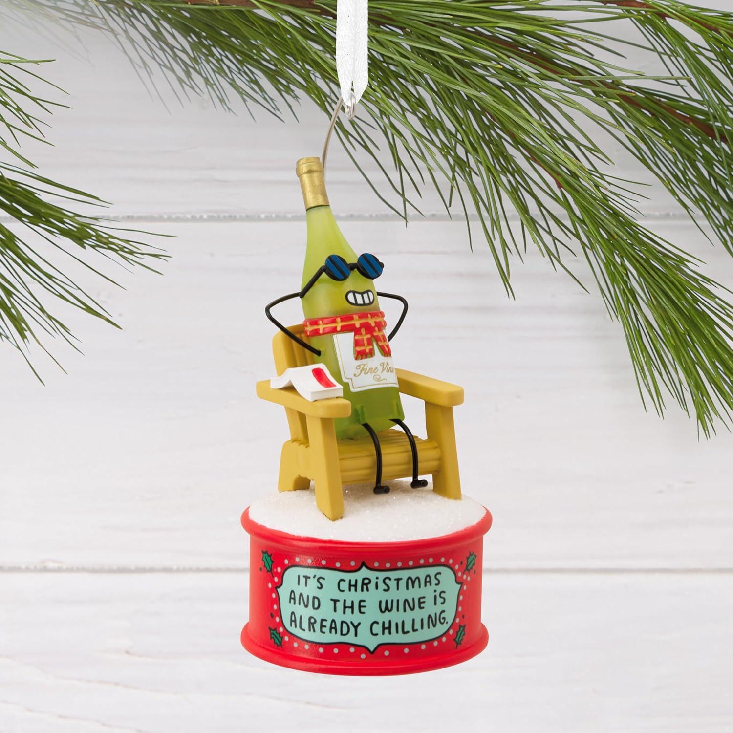 image:imageHallmark Jolly Sloth Christmas Ornament Multicolor 0001HGO2887Wine