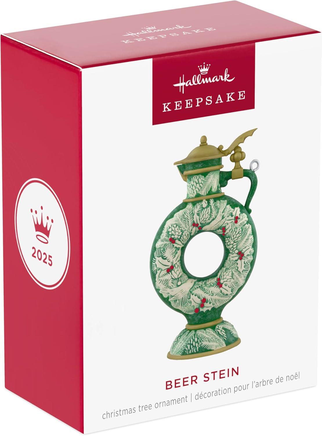 image:imageHallmark Keepsake Christmas Ornament 2024 Cheers to Christmas Wine Gifts2025 Beer Stein