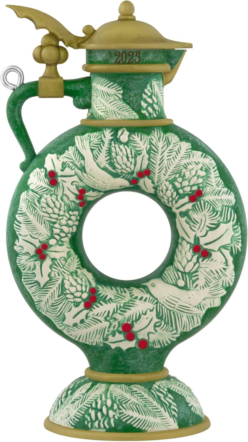 image:imageHallmark Keepsake Christmas Ornament 2024 Cheers to Christmas Wine Gifts2025 Beer Stein