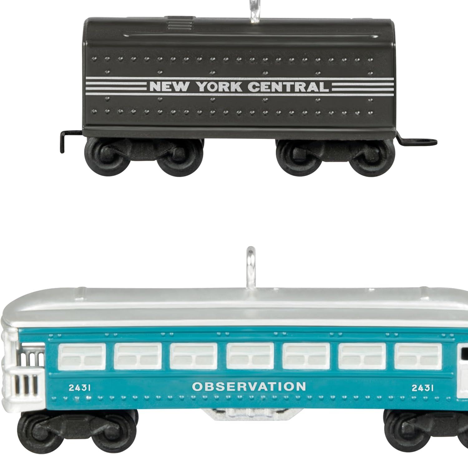 image:imageHallmark Keepsake Christmas Ornament 2024 Lionel Union Pacific Rotary Bathtub Gondola Metal Gifts for Train LoversLionel 221 Steam Locomotive and Tender with 2431 Observation Car