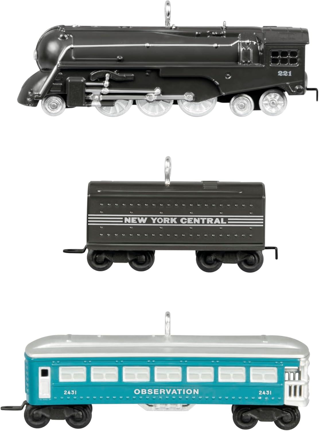 image:imageHallmark Keepsake Christmas Ornament 2024 Lionel Union Pacific Rotary Bathtub Gondola Metal Gifts for Train LoversLionel 221 Steam Locomotive and Tender with 2431 Observation Car