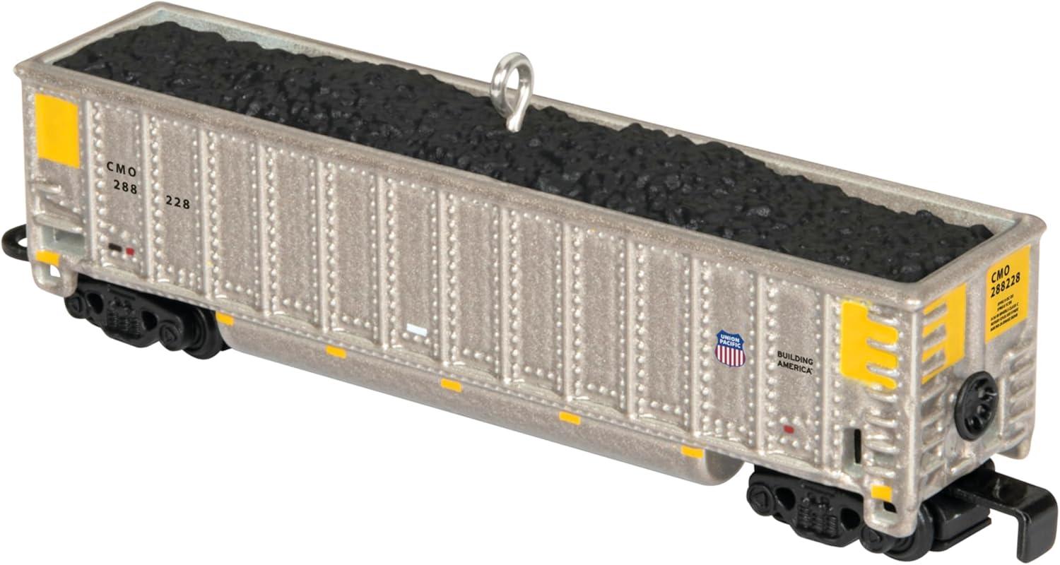 image:imageHallmark Keepsake Christmas Ornament 2024 Lionel Union Pacific Rotary Bathtub Gondola Metal Gifts for Train LoversLionel Union Pacific Rotary Bathtub Gondola