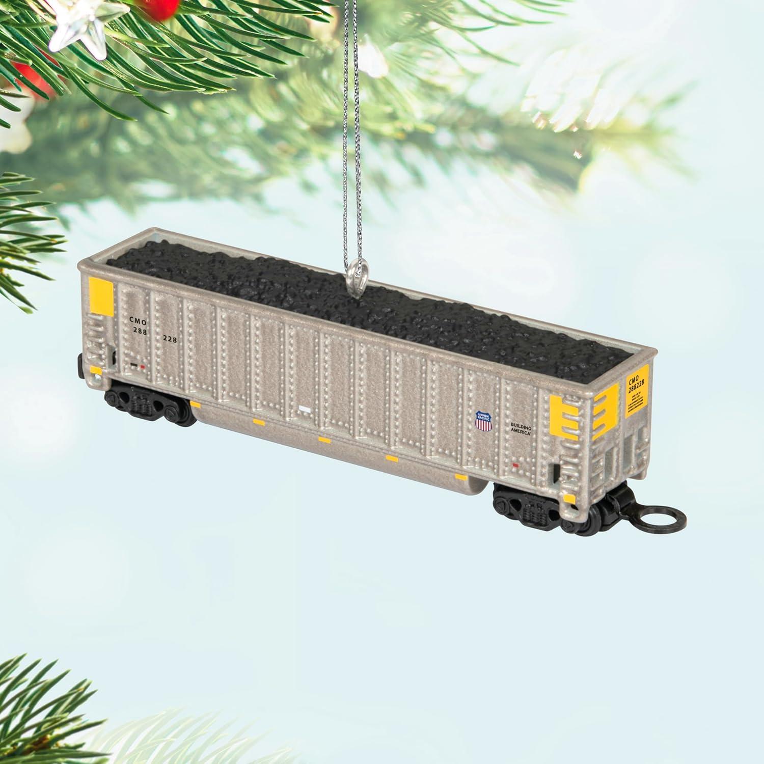 image:imageHallmark Keepsake Christmas Ornament 2024 Lionel Union Pacific Rotary Bathtub Gondola Metal Gifts for Train LoversLionel Union Pacific Rotary Bathtub Gondola