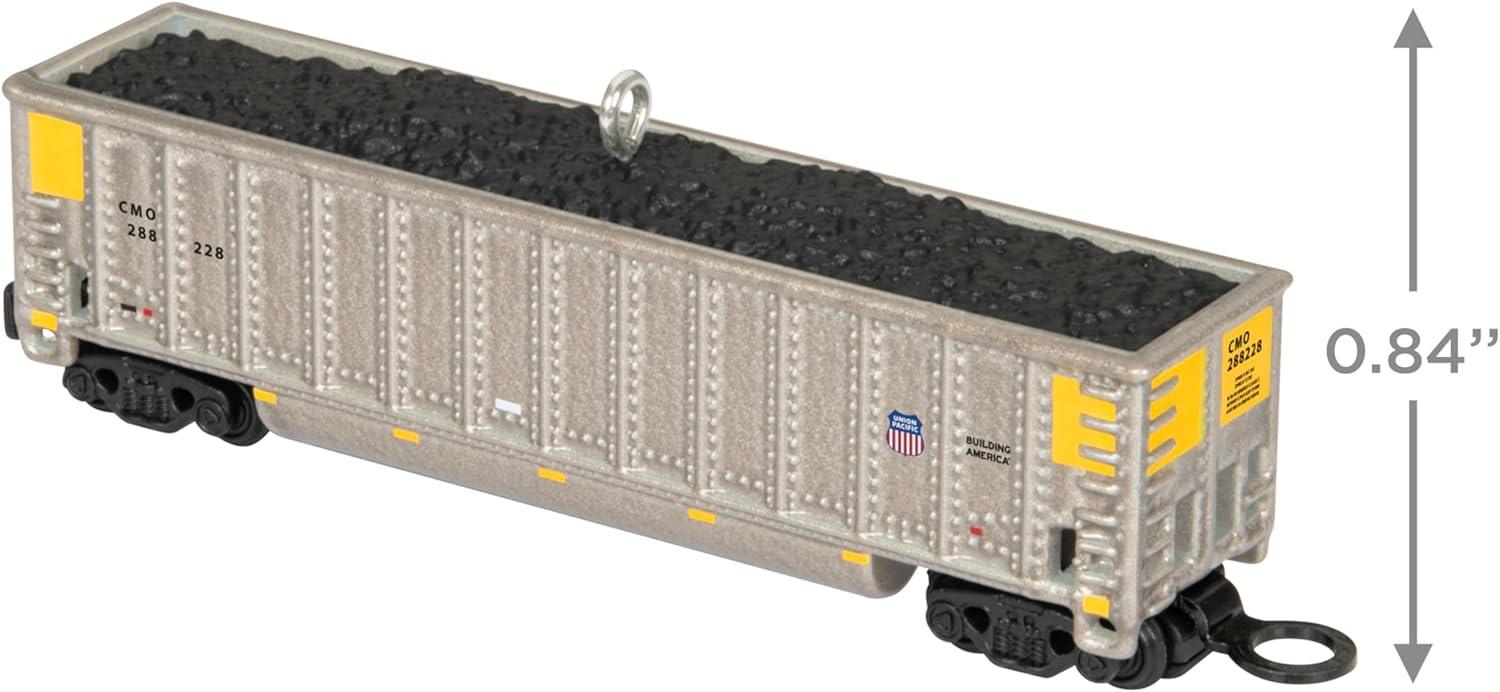 image:imageHallmark Keepsake Christmas Ornament 2024 Lionel Union Pacific Rotary Bathtub Gondola Metal Gifts for Train LoversLionel Union Pacific Rotary Bathtub Gondola