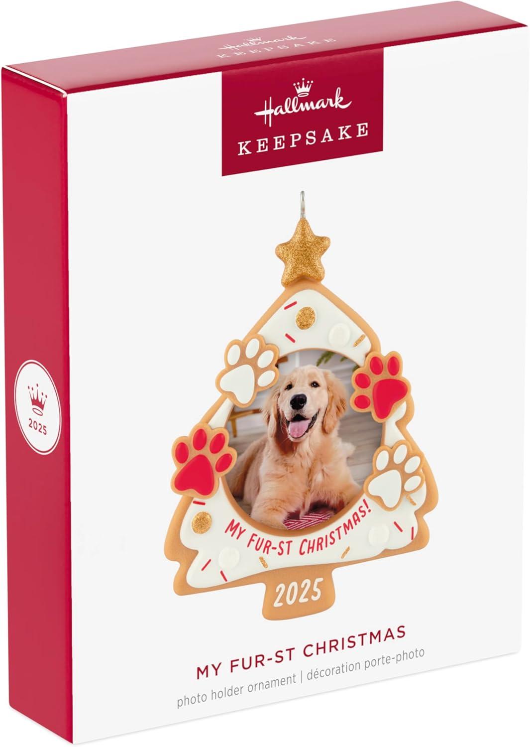 image:imageHallmark Keepsake Christmas Ornament 2024 Pets Furst Christmas 2024 Photo Frame Pet Gifts2025 My Furst Christmas