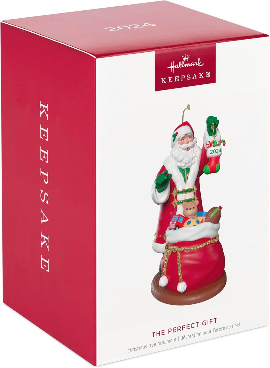 image:imageHallmark Keepsake Christmas Ornament 2025 Stocking Stuffers Santa Collectors GiftsSanta with Toys