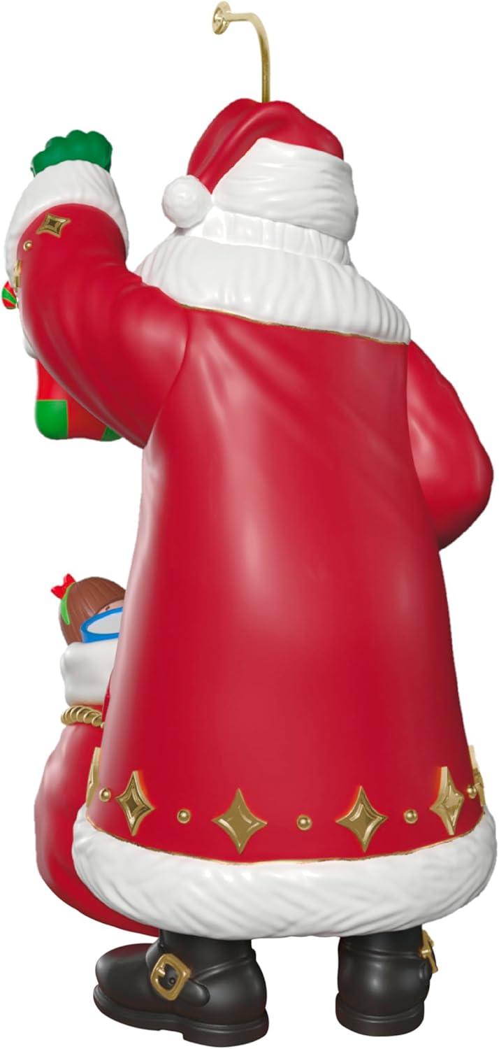 image:imageHallmark Keepsake Christmas Ornament 2025 Stocking Stuffers Santa Collectors GiftsSanta with Toys