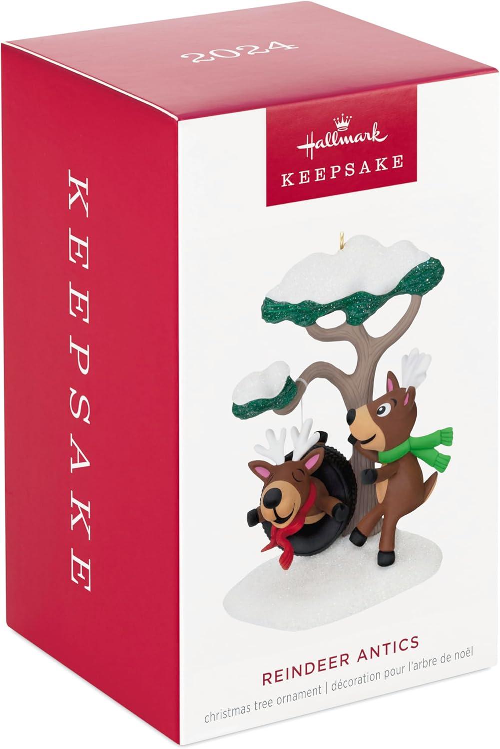 image:imageHallmark Keepsake Christmas Ornament A Snowy Surprise Funny GiftsReindeer Antics