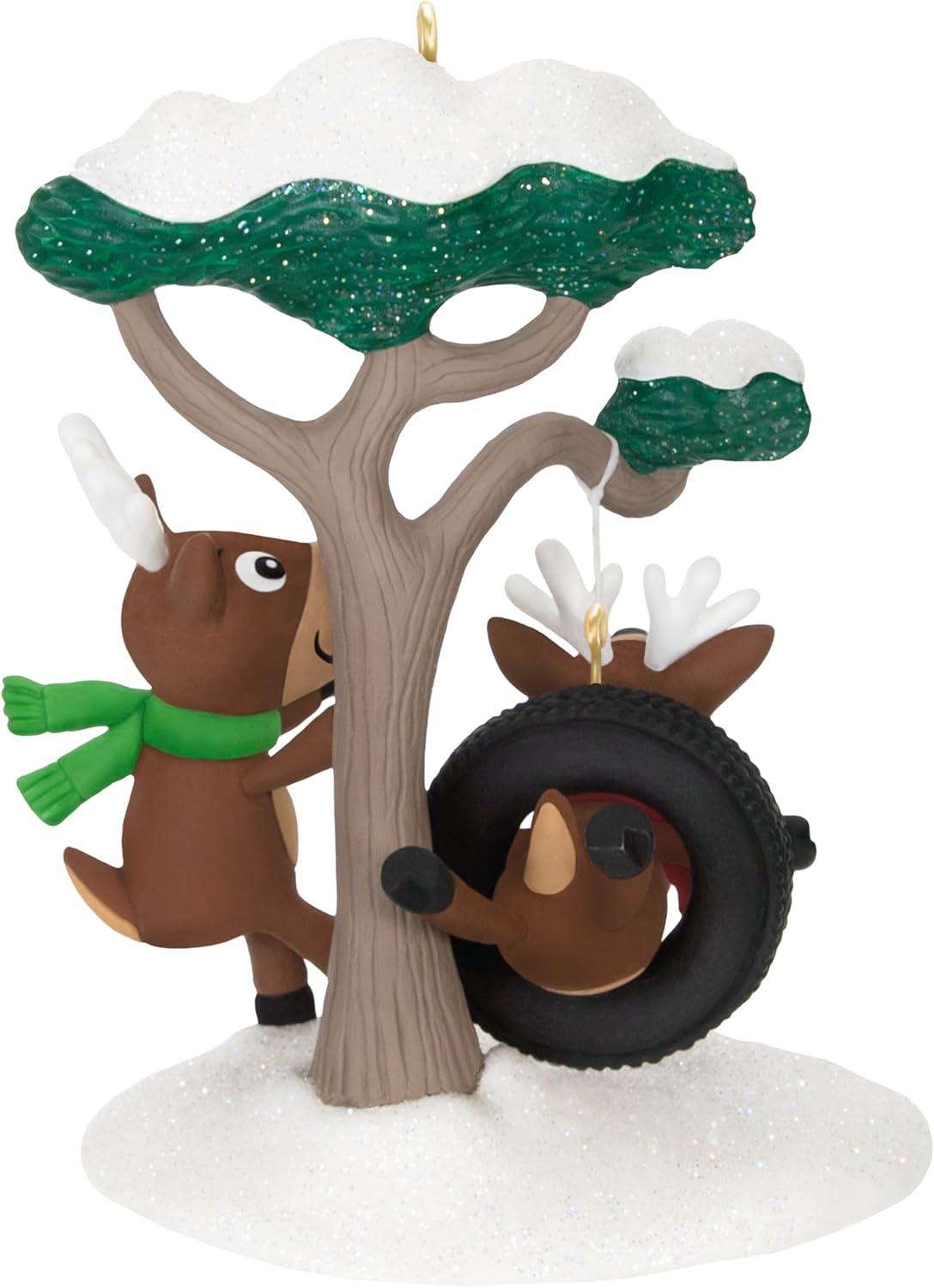 image:imageHallmark Keepsake Christmas Ornament A Snowy Surprise Funny GiftsReindeer Antics