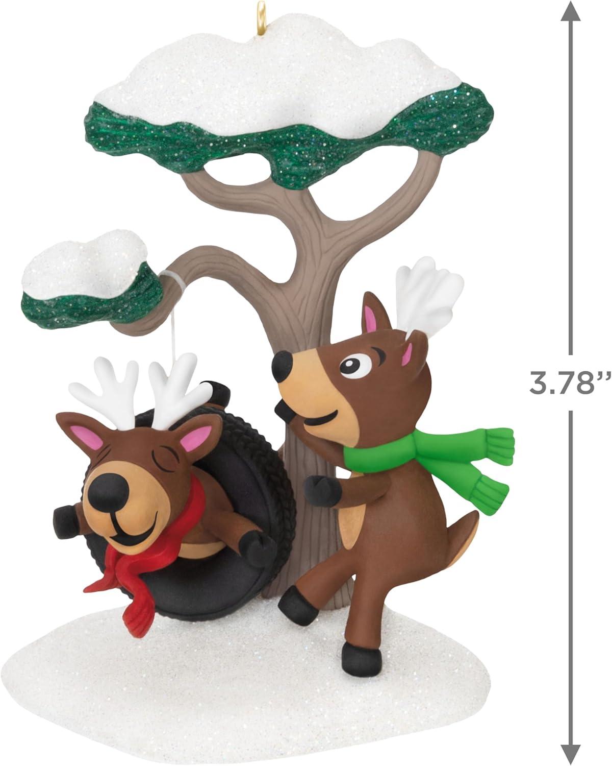image:imageHallmark Keepsake Christmas Ornament A Snowy Surprise Funny GiftsReindeer Antics