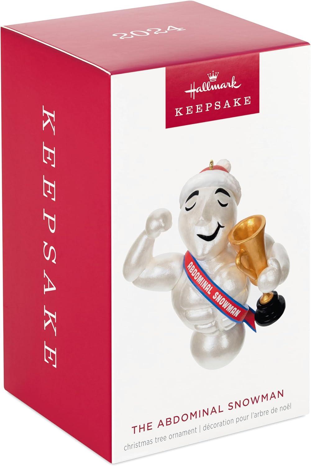image:imageHallmark Keepsake Christmas Ornament A Snowy Surprise Funny GiftsThe Abdominal Snowman