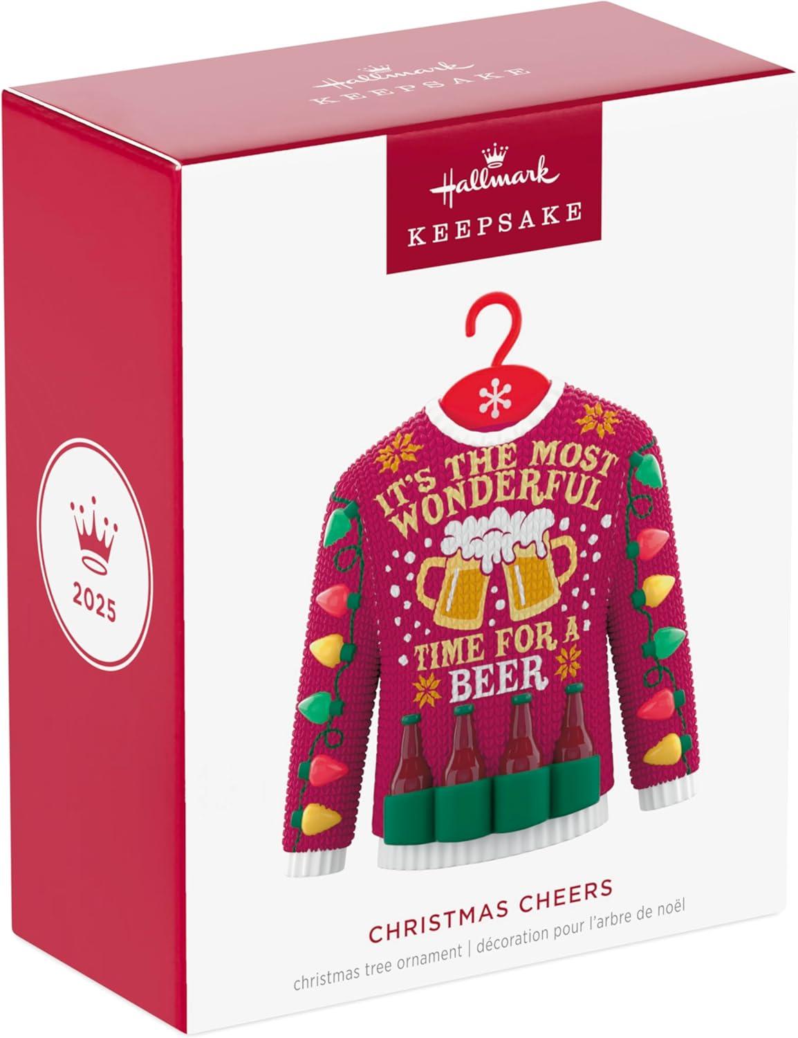 image:imageHallmark Keepsake Christmas Ornament Christmas Cheers Funny GiftsCheers