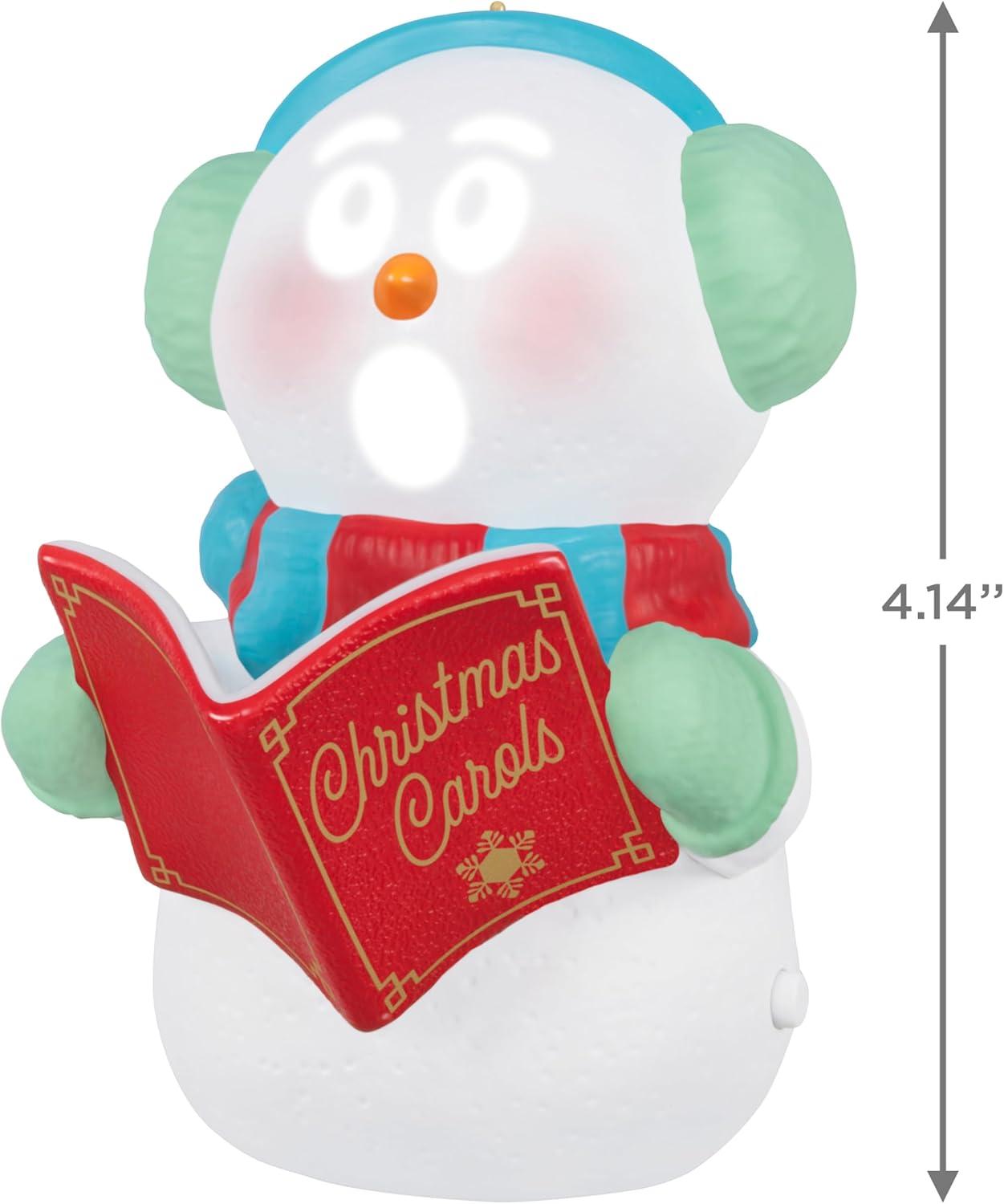 image:imageHallmark Keepsake Christmas Ornament Festive Feline Funny GiftsCaroling Snowman