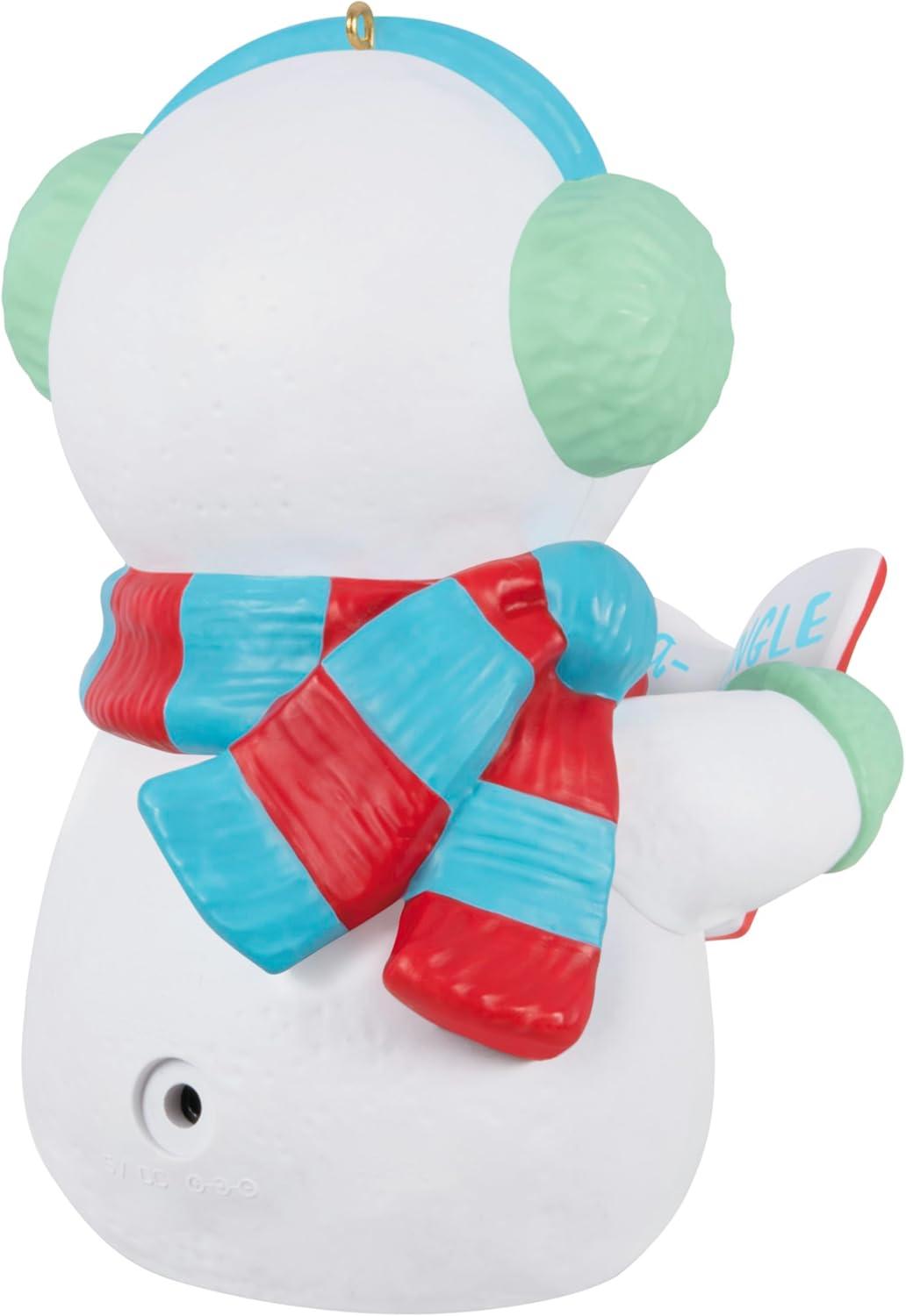 image:imageHallmark Keepsake Christmas Ornament Festive Feline Funny GiftsCaroling Snowman
