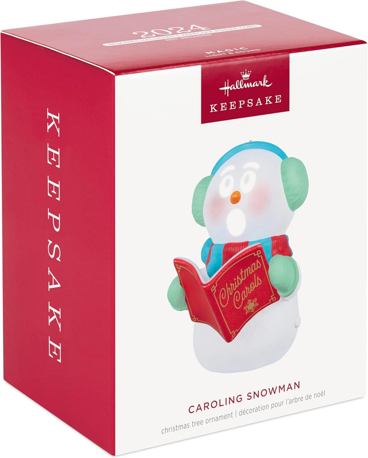 image:imageHallmark Keepsake Christmas Ornament Festive Feline Funny GiftsCaroling Snowman