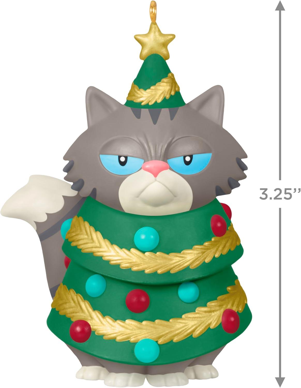 image:imageHallmark Keepsake Christmas Ornament Festive Feline Funny GiftsFestive Feline