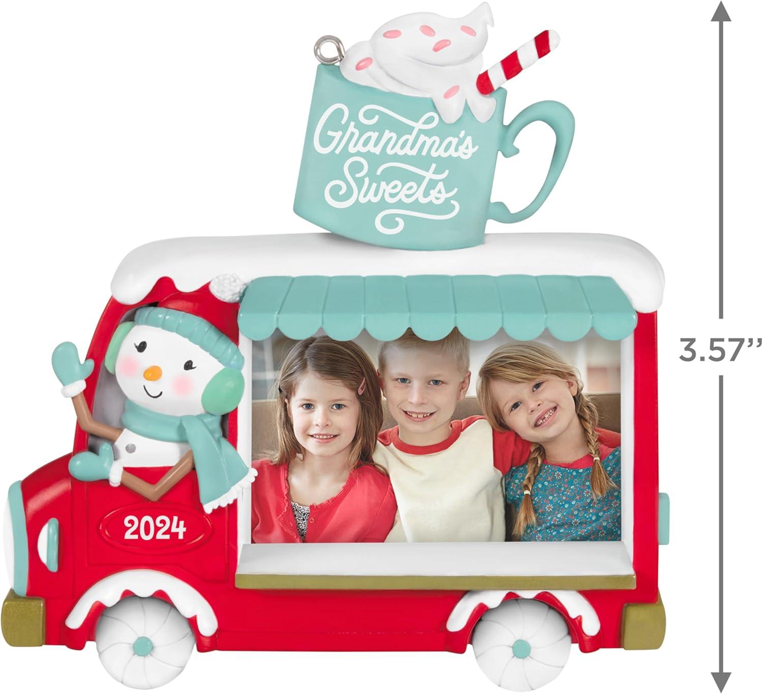 image:imageHallmark Keepsake Christmas Ornament Grandkids are So Sweet Photo Frame Gifts for Grandparents2024 Grandmas Sweets