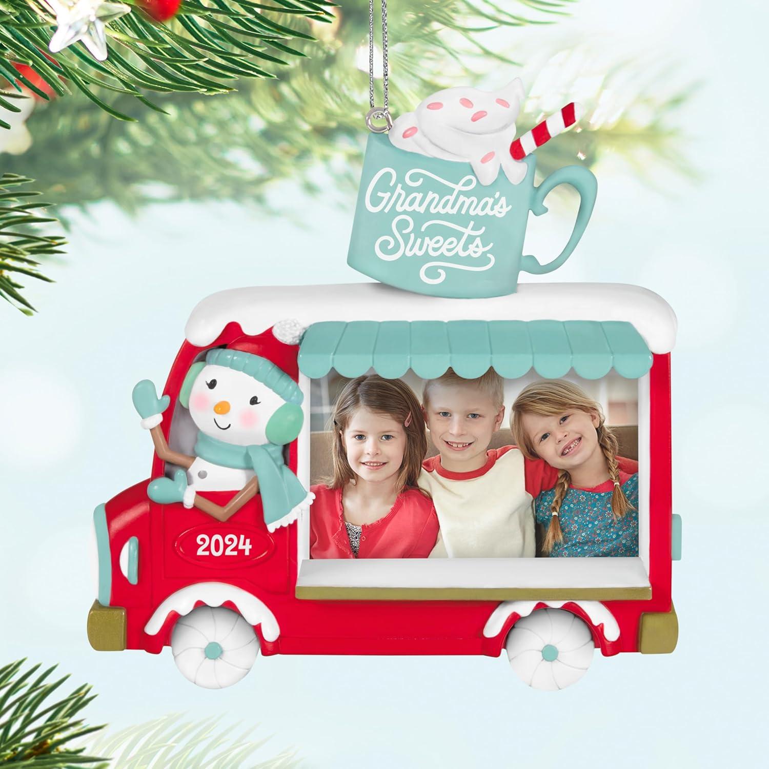 image:imageHallmark Keepsake Christmas Ornament Grandkids are So Sweet Photo Frame Gifts for Grandparents2024 Grandmas Sweets