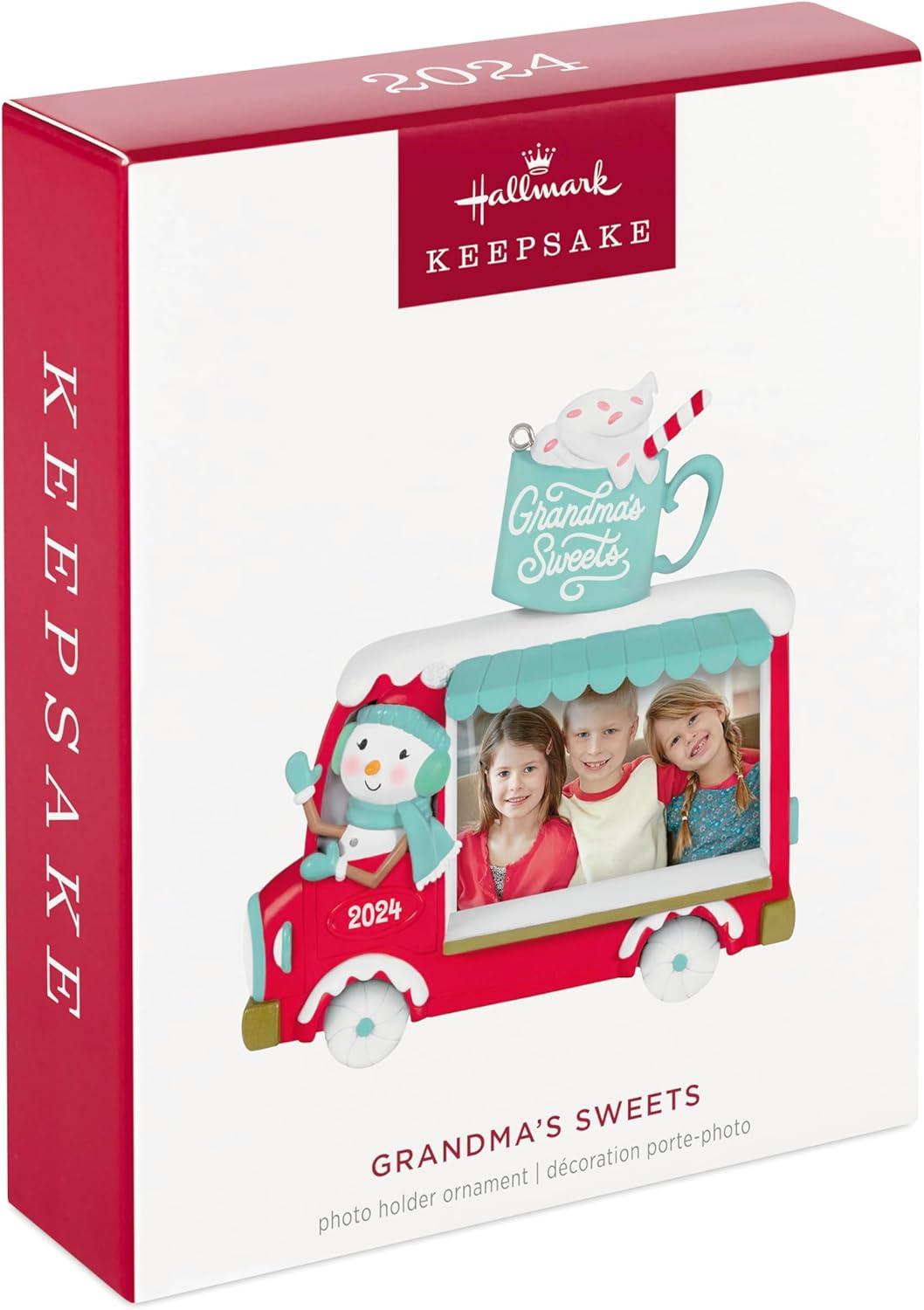 image:imageHallmark Keepsake Christmas Ornament Grandkids are So Sweet Photo Frame Gifts for Grandparents2024 Grandmas Sweets