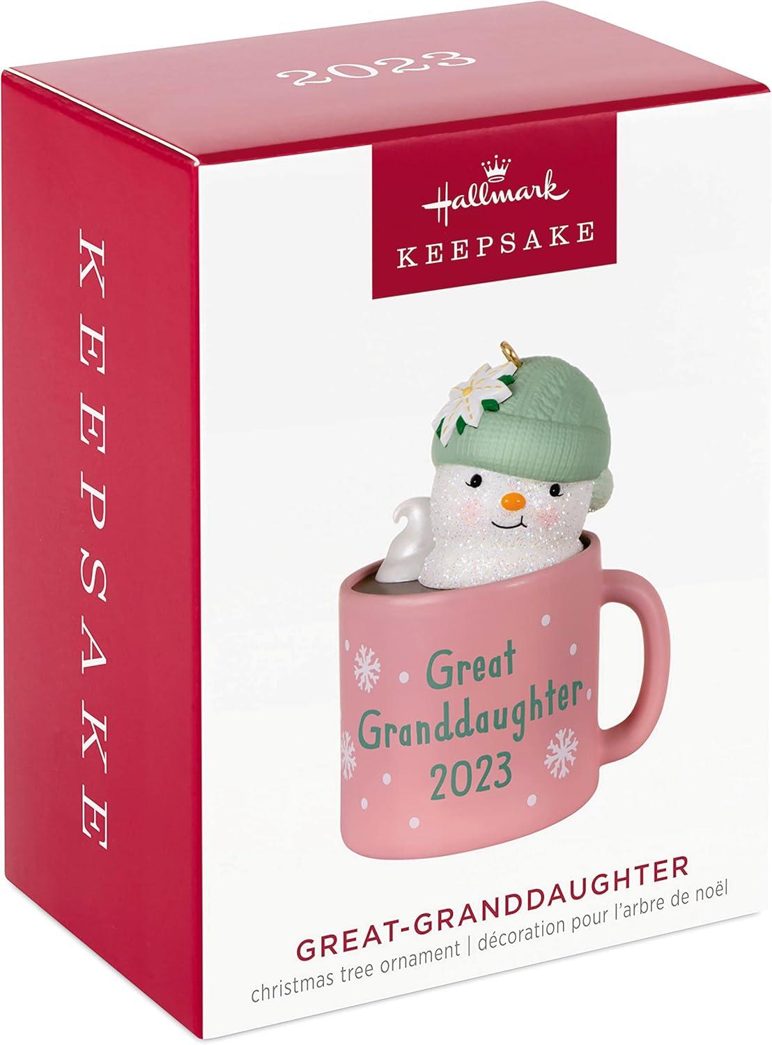 image:imageHallmark Keepsake Christmas Ornament GreatGranddaughter Cupcake 20252023 GreatGranddaughter