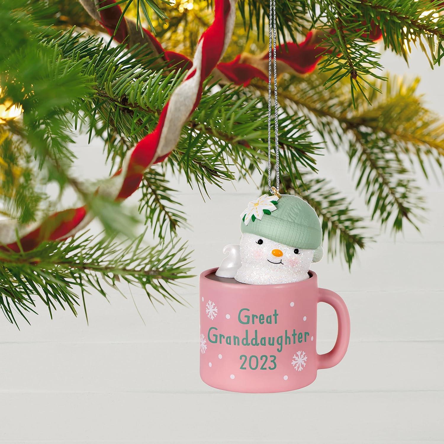 image:imageHallmark Keepsake Christmas Ornament GreatGranddaughter Cupcake 20252023 GreatGranddaughter