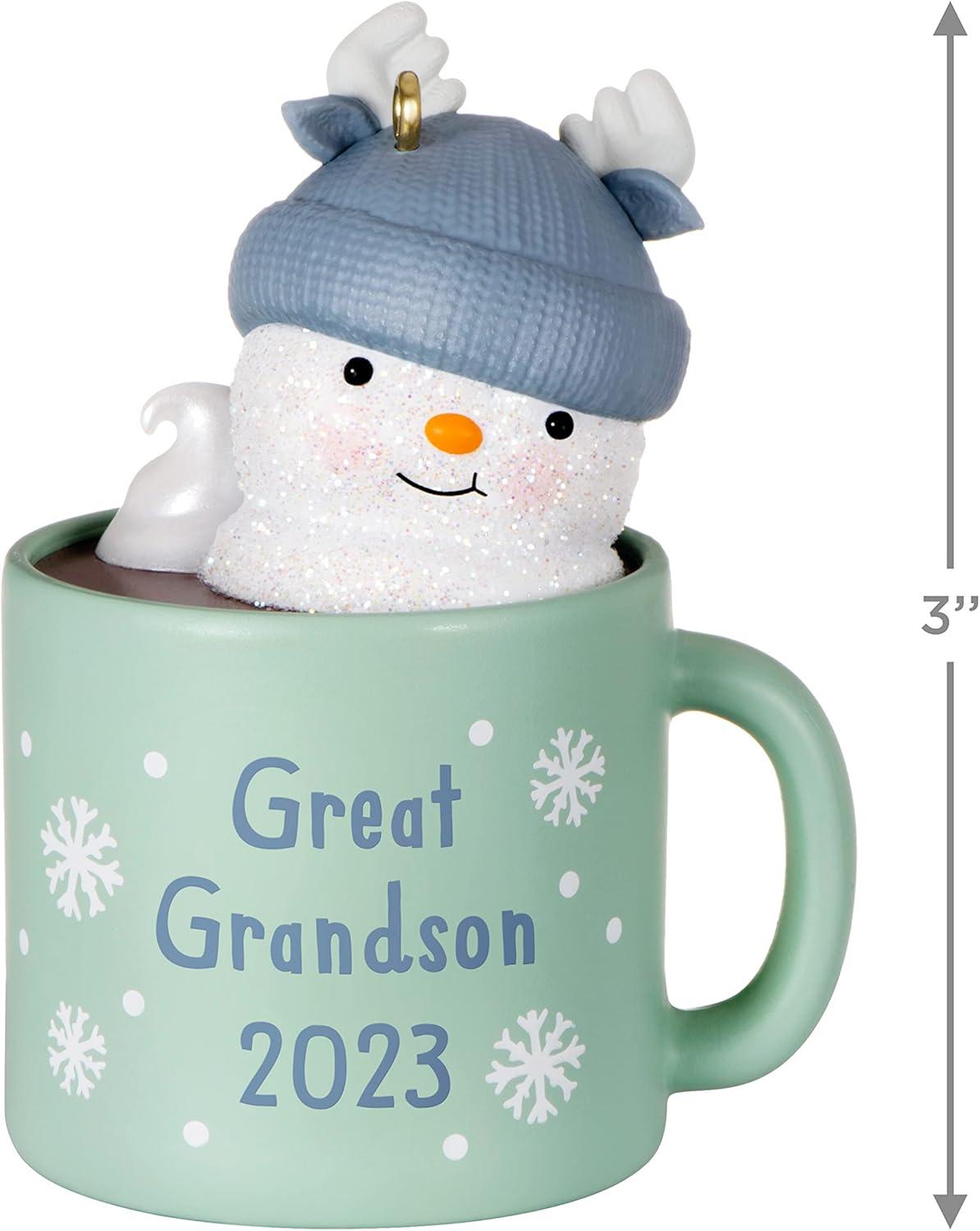 image:imageHallmark Keepsake Christmas Ornament GreatGranddaughter Cupcake 20252023 GreatGrandson
