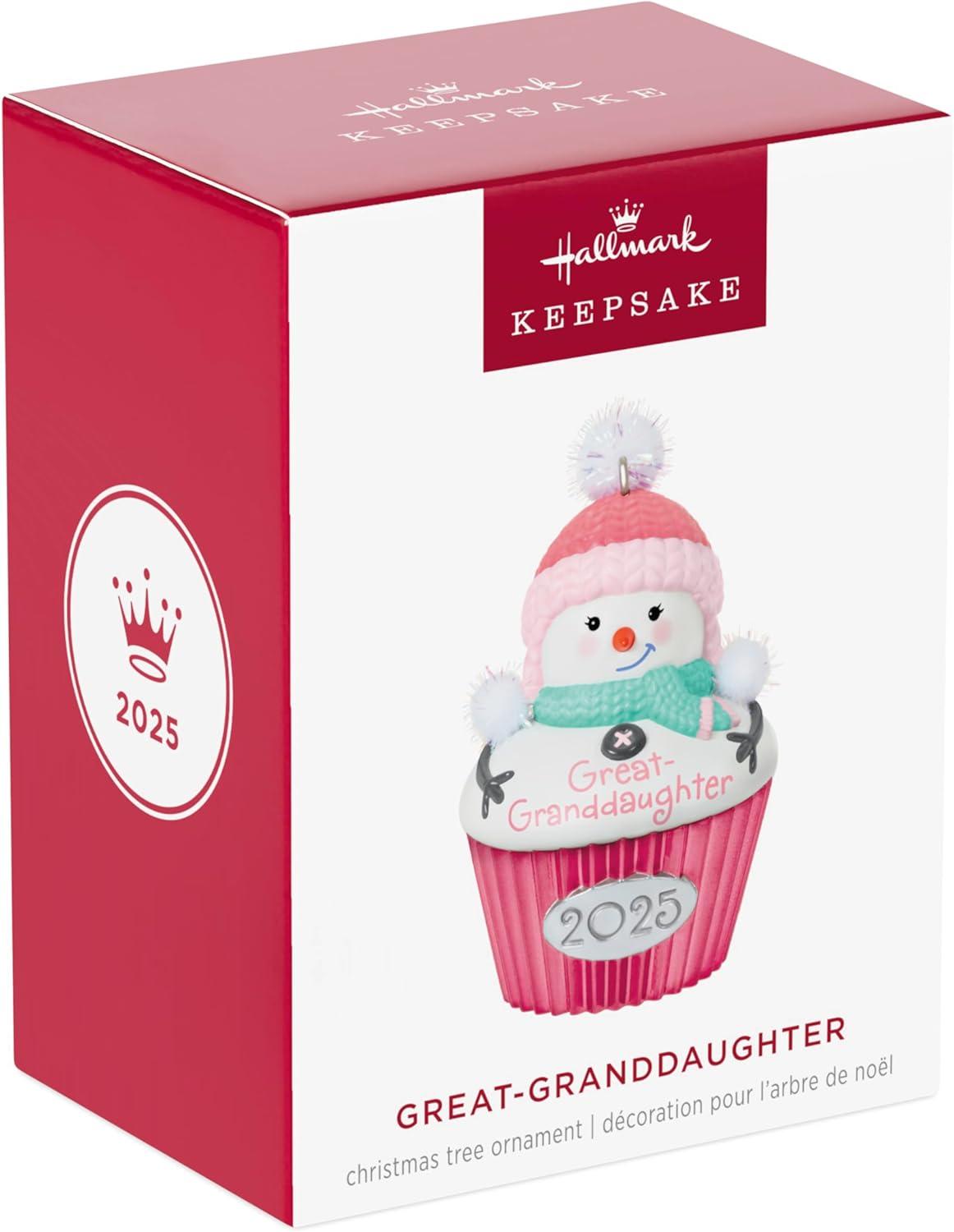 image:imageHallmark Keepsake Christmas Ornament GreatGranddaughter Cupcake 20252025 GreatGranddaughter