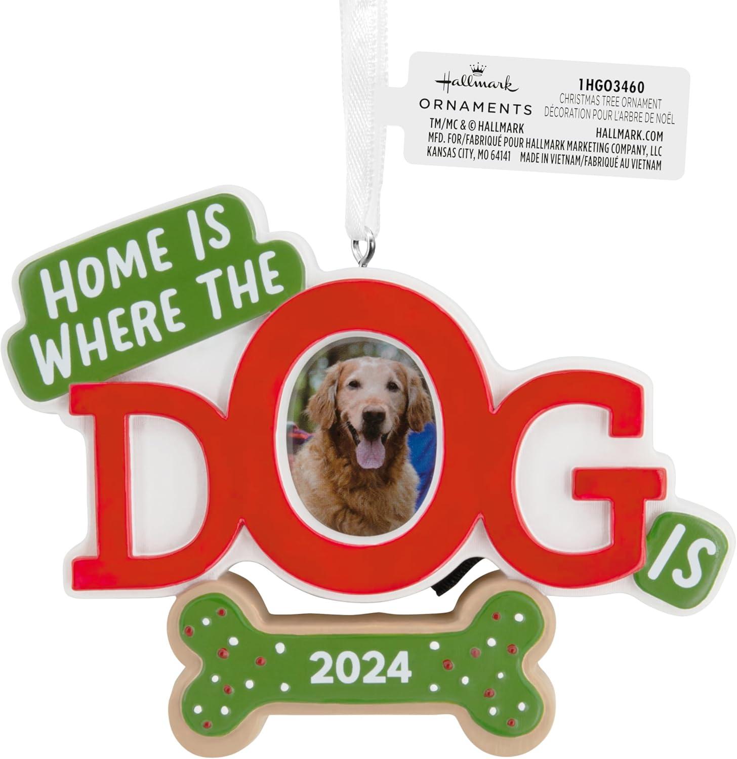 image:imageHallmark Keepsake Christmas Ornament Home is Where The Cat is Photo Frame 2024Dog Photo Holder