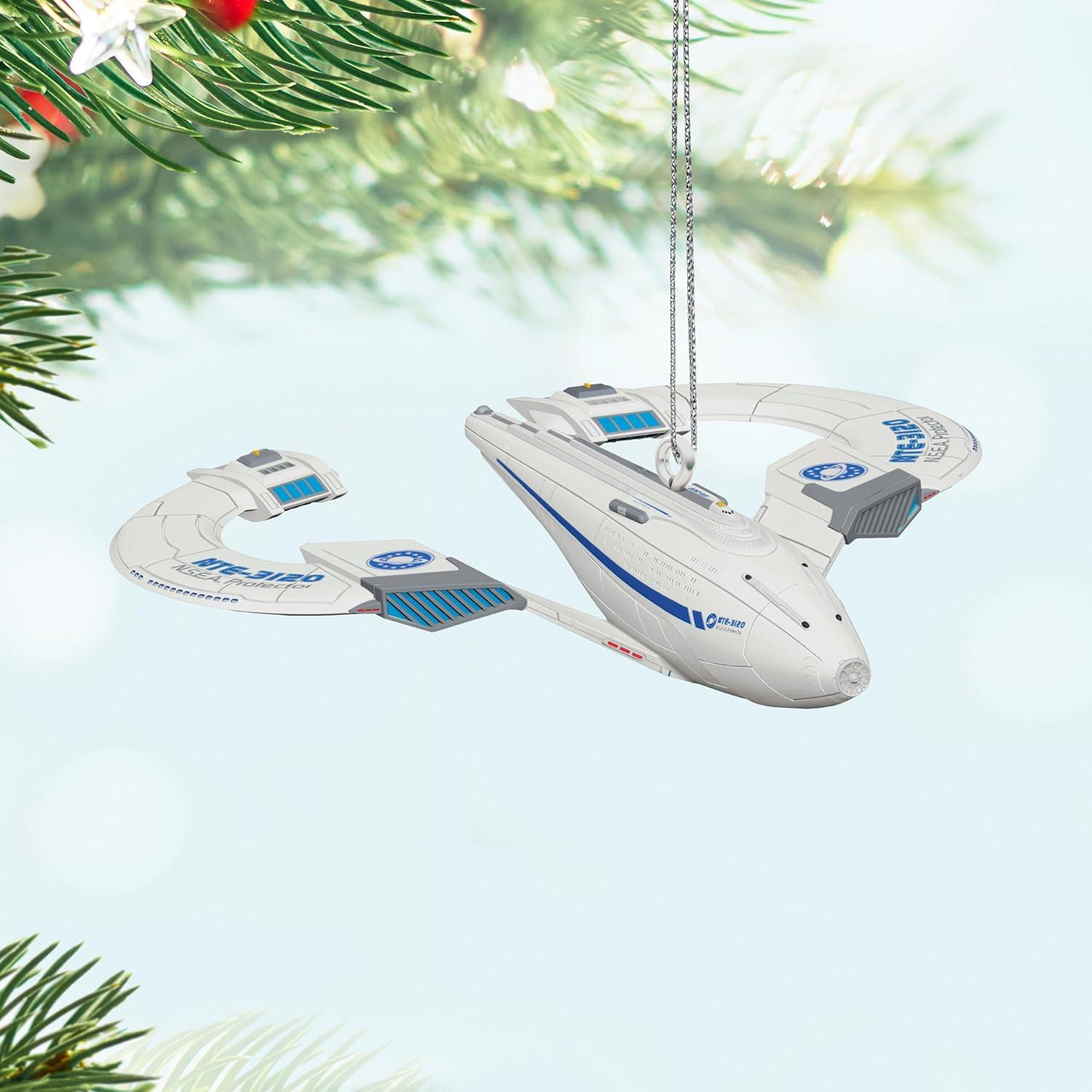 image:imageHallmark Keepsake Christmas Ornament Indiana Jones and the Raiders of the Lost Ark Now Showing with Light Movie GiftsGalaxy Quest