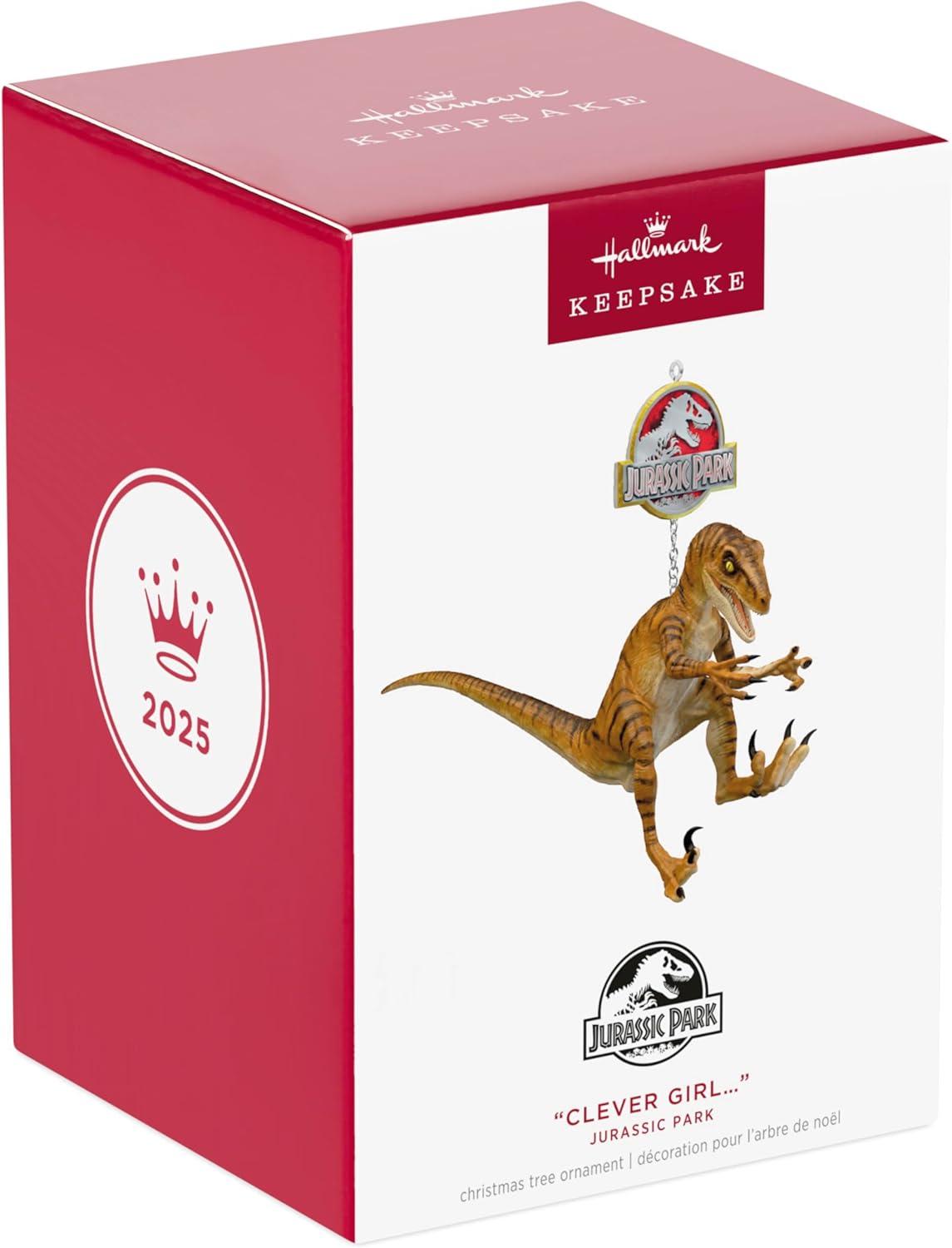 image:imageHallmark Keepsake Christmas Ornament Jurassic Park Clever Girl Movie GiftsClever Girl