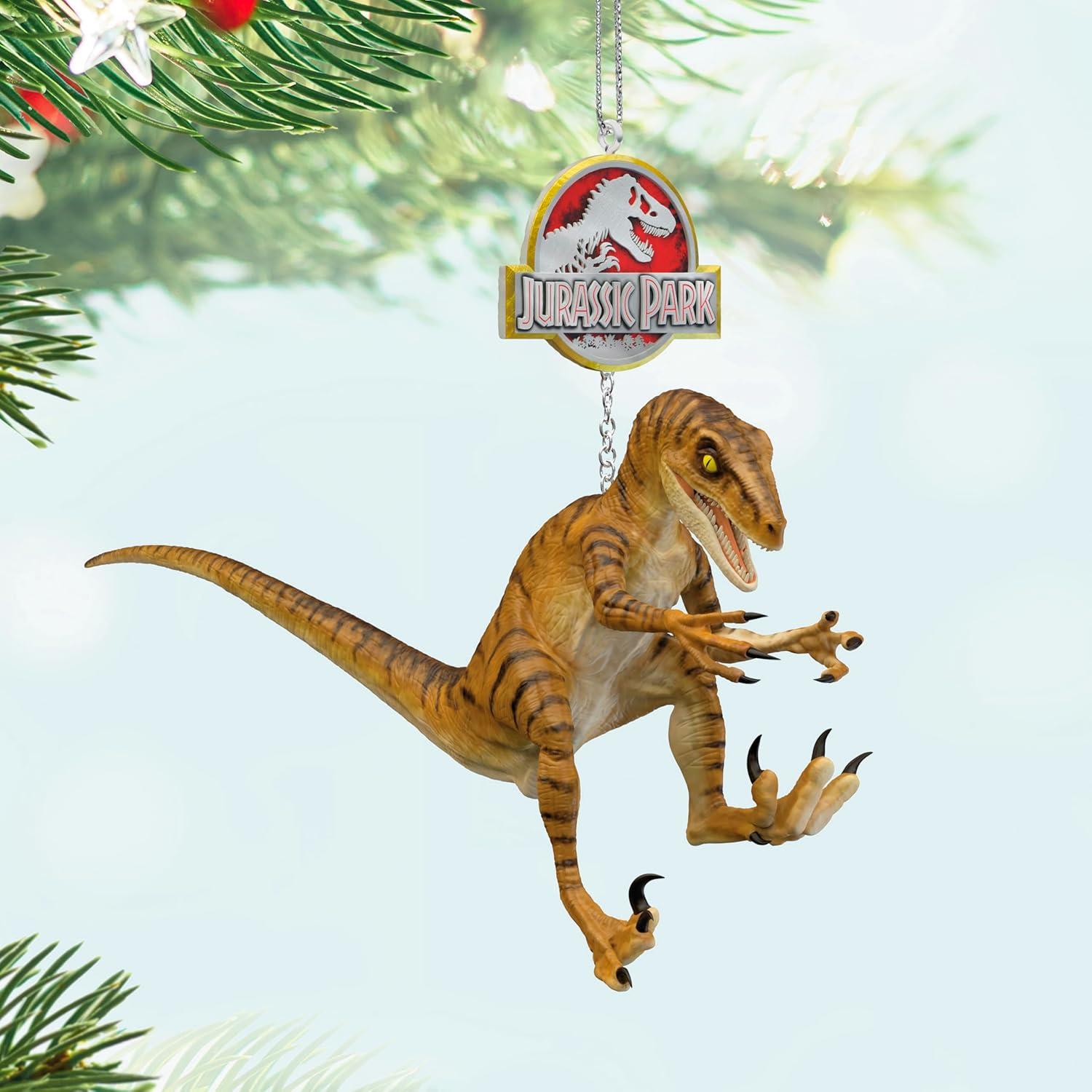 image:imageHallmark Keepsake Christmas Ornament Jurassic Park Clever Girl Movie GiftsClever Girl
