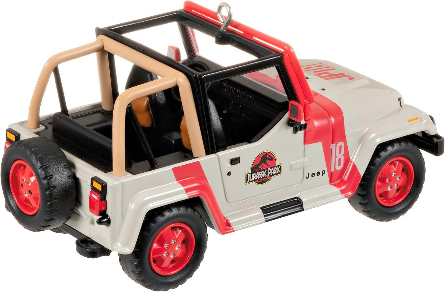 image:imageHallmark Keepsake Christmas Ornament Jurassic Park Clever Girl Movie GiftsJeep Wrangler