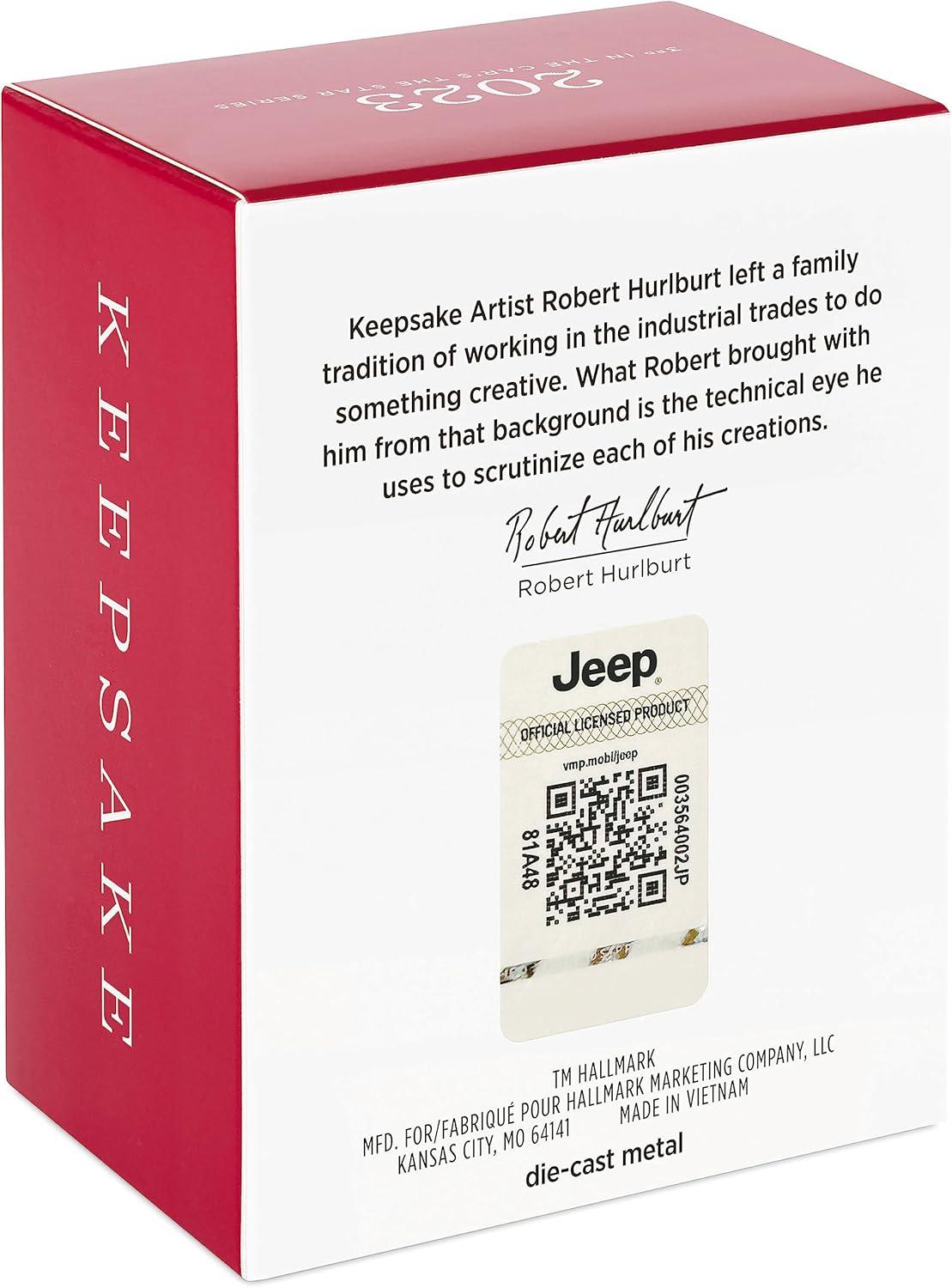 image:imageHallmark Keepsake Christmas Ornament Jurassic Park Clever Girl Movie GiftsJeep Wrangler