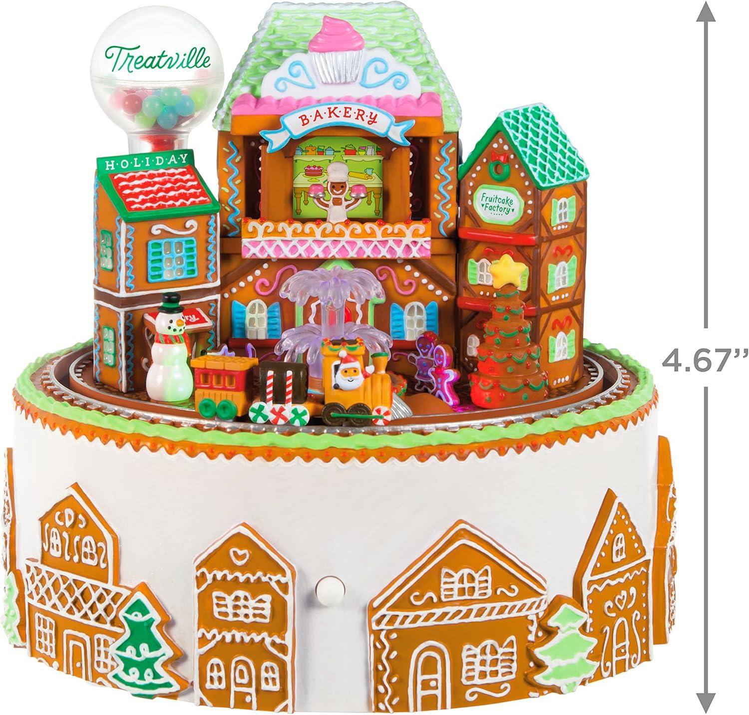 image:imageHallmark Keepsake Christmas Ornament Keepsake Village Musical with Light and MotionGingerbread Village