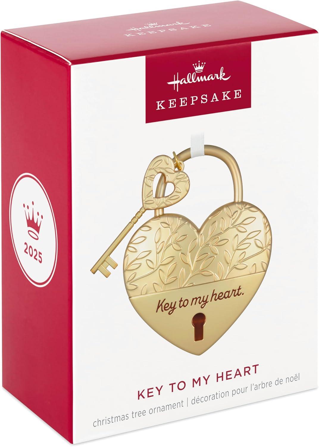 image:imageHallmark Keepsake Christmas Ornament Key to My Heart Metal Gifts for CouplesKey to my Heart