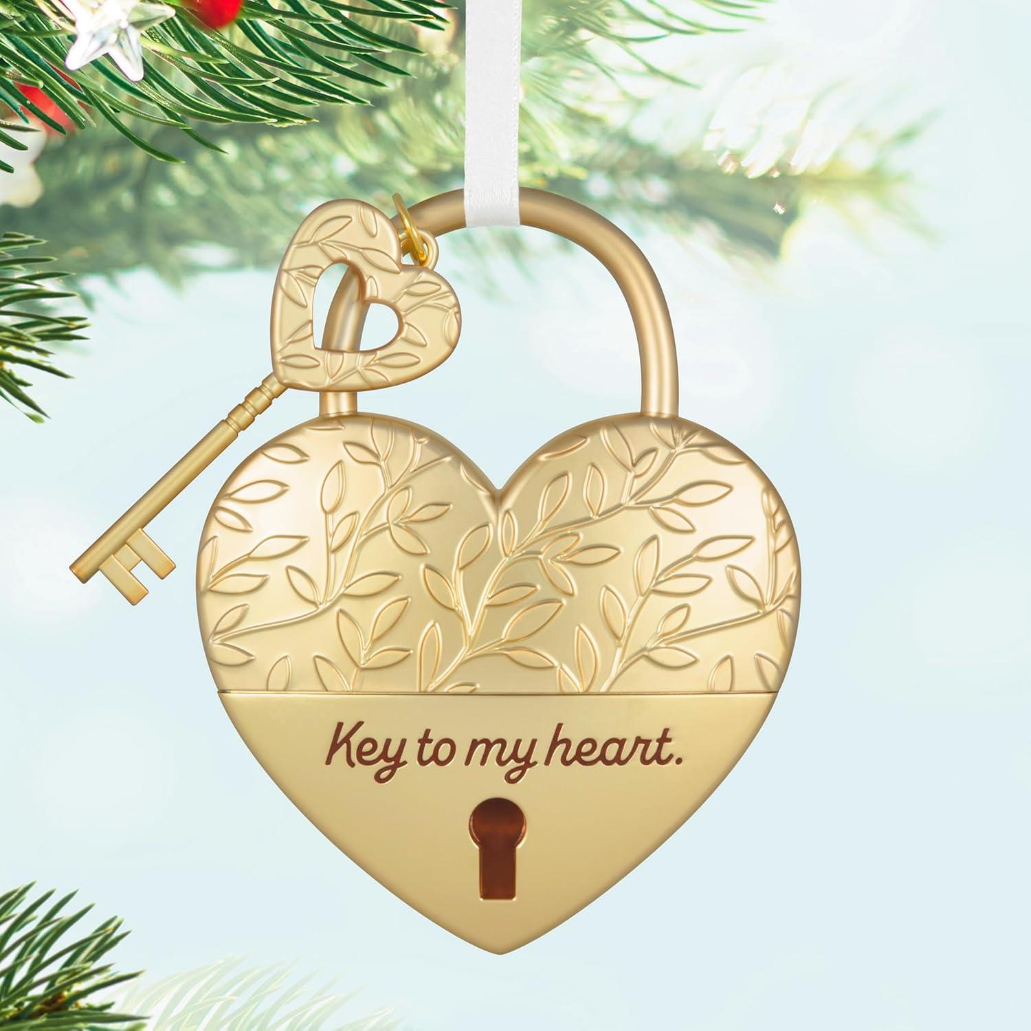 image:imageHallmark Keepsake Christmas Ornament Key to My Heart Metal Gifts for CouplesKey to my Heart
