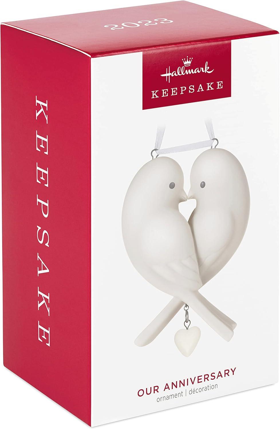image:imageHallmark Keepsake Christmas Ornament Key to My Heart Metal Gifts for CouplesLovebirds