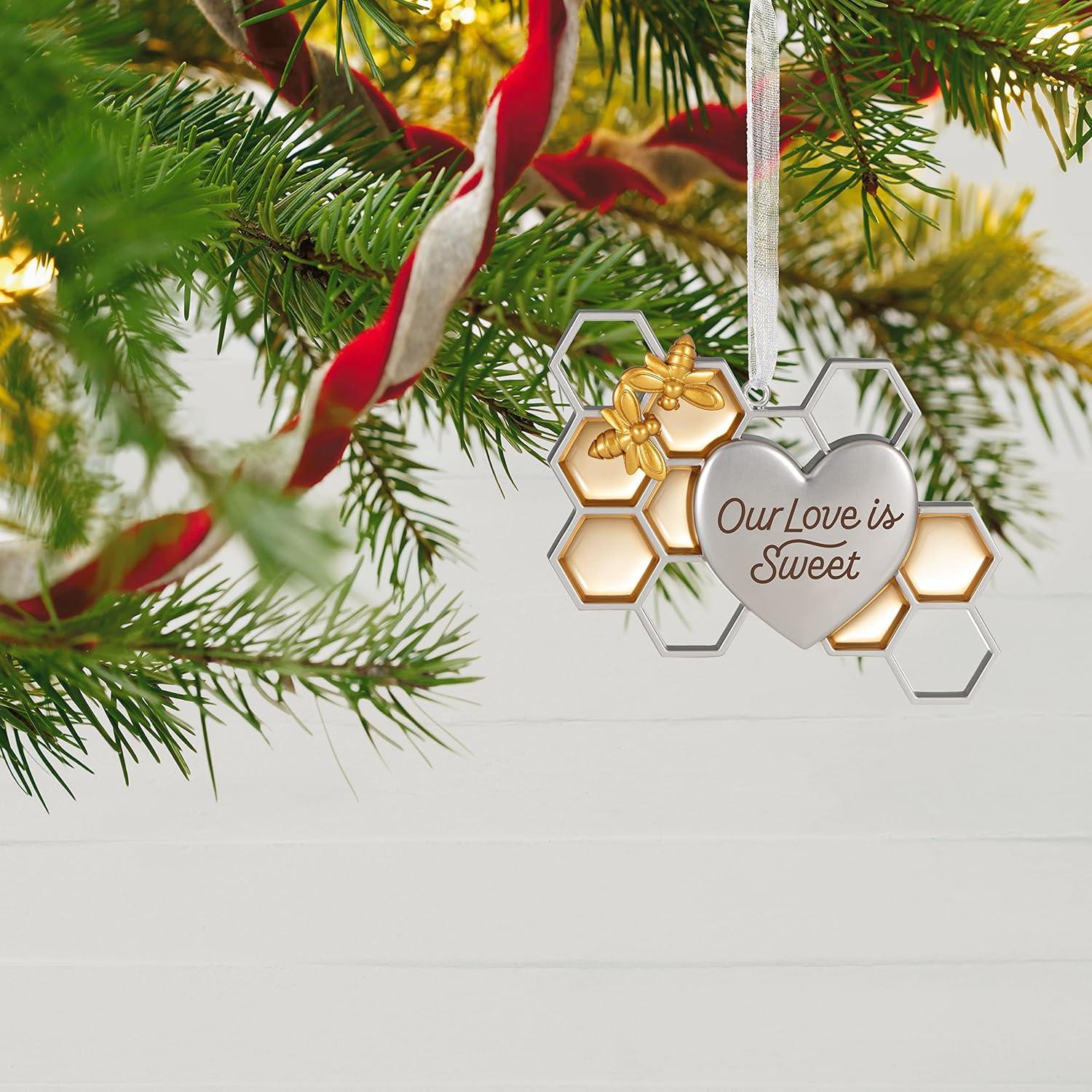 image:imageHallmark Keepsake Christmas Ornament Key to My Heart Metal Gifts for CouplesOur Love is Sweet