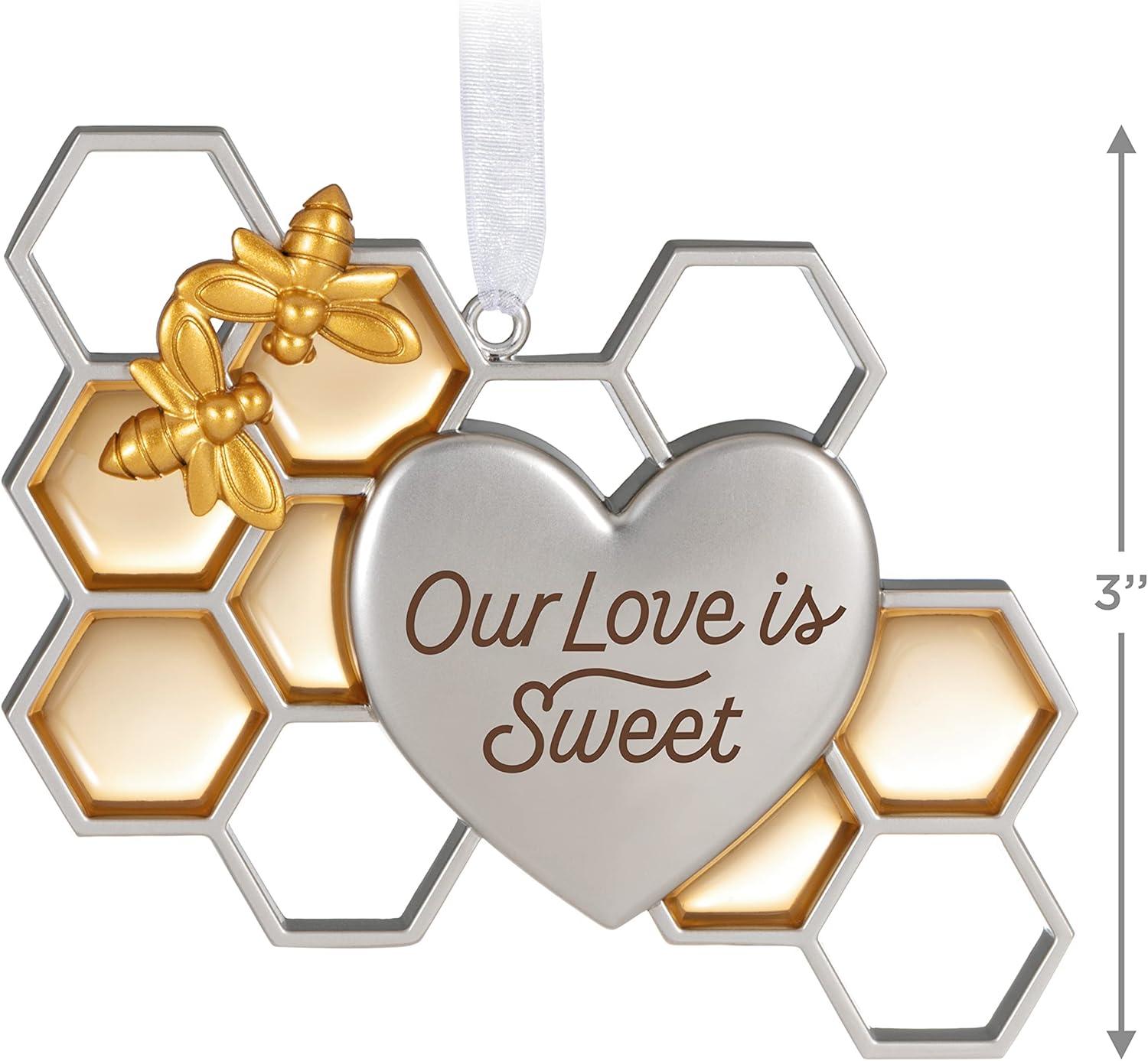 image:imageHallmark Keepsake Christmas Ornament Key to My Heart Metal Gifts for CouplesOur Love is Sweet