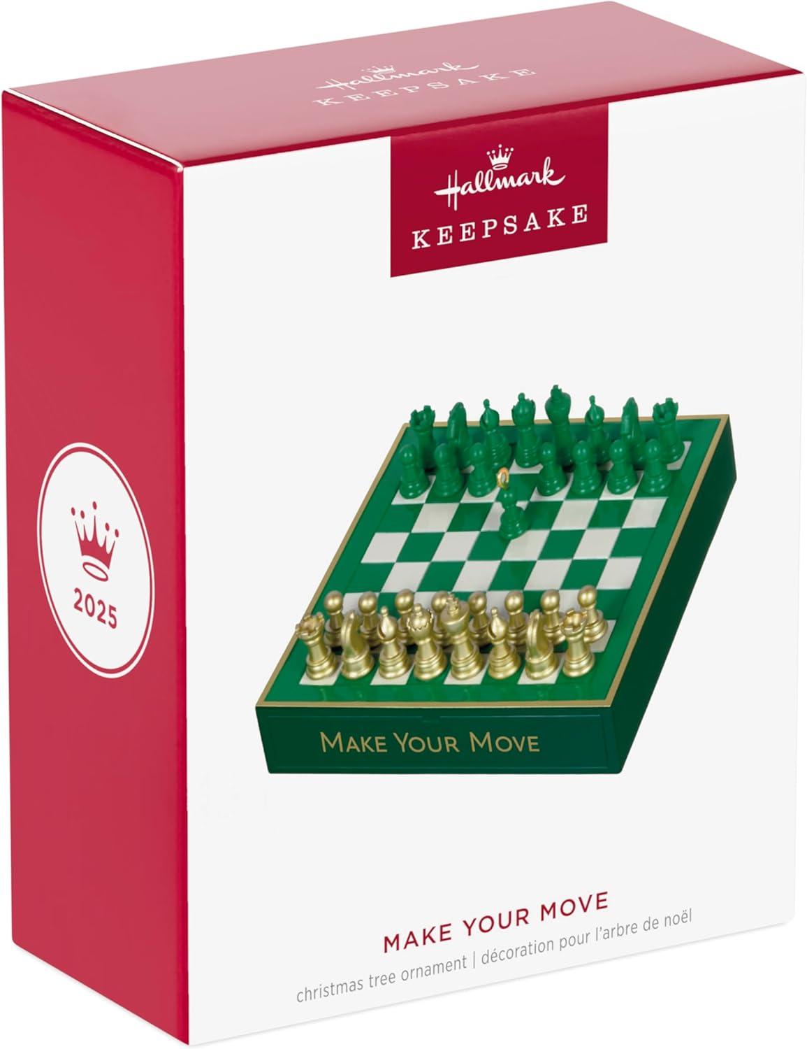 image:imageHallmark Keepsake Christmas Ornament Make Your Move Gifts for Chess PlayersMake Your Move