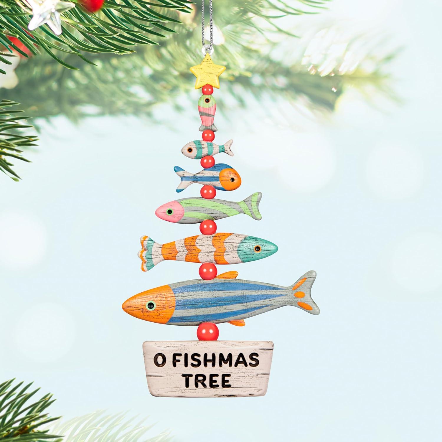 image:imageHallmark Keepsake Christmas Ornament Make Your Move Gifts for Chess PlayersO Fishmas Tree