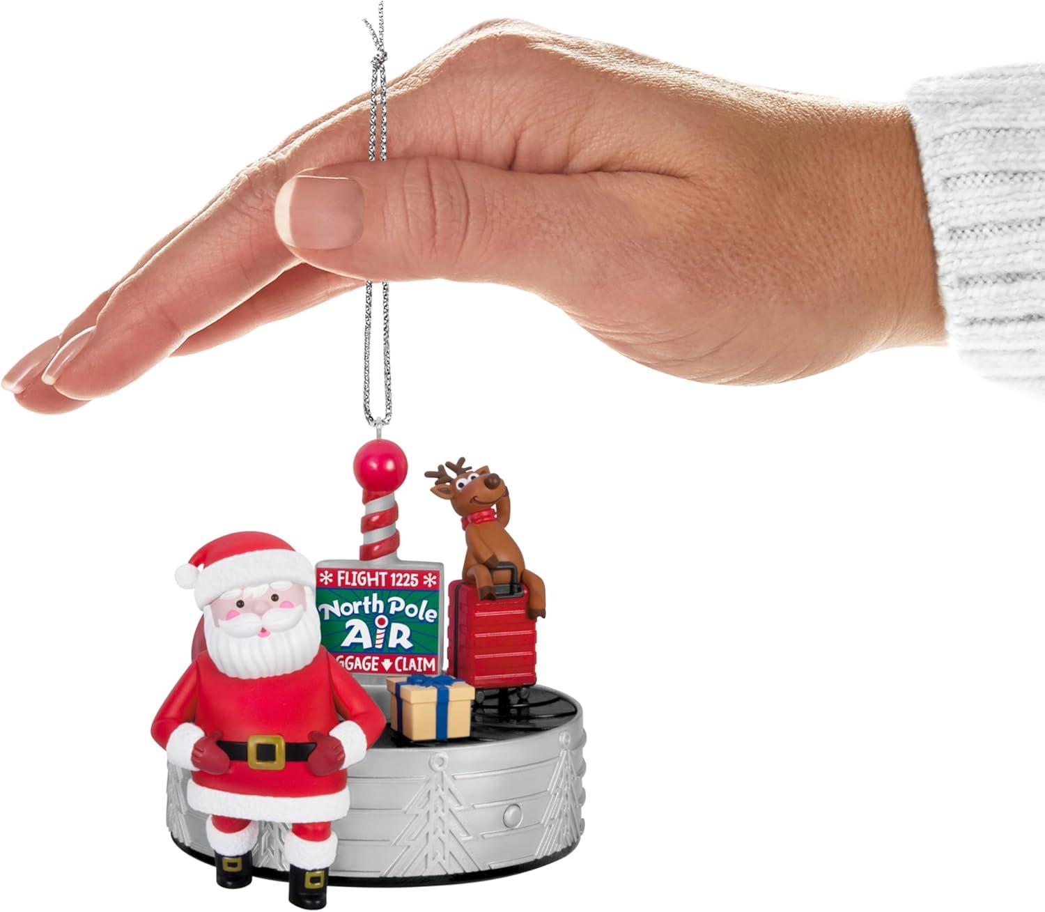 image:imageHallmark Keepsake Christmas Ornament Merry Mechanical Ride Musical with Motion Funny GiftsHoHoHoliday