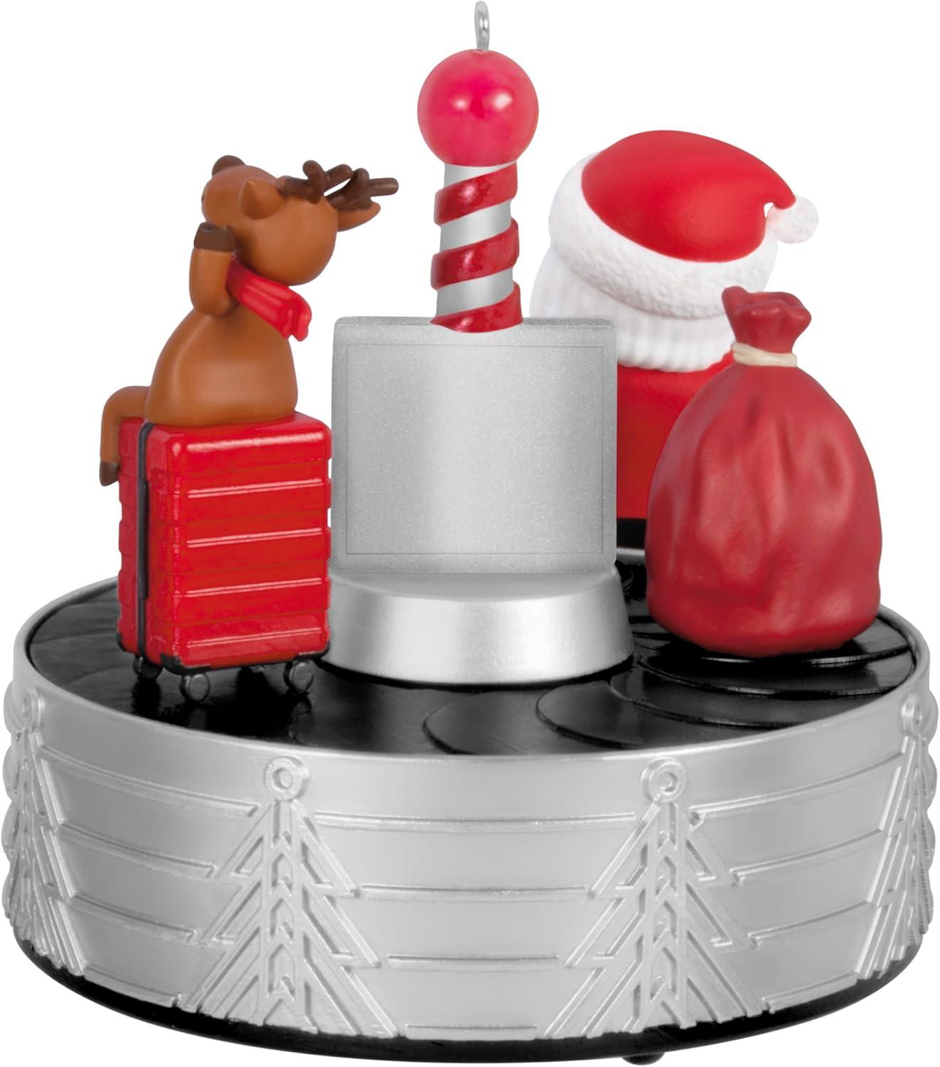 image:imageHallmark Keepsake Christmas Ornament Merry Mechanical Ride Musical with Motion Funny GiftsHoHoHoliday