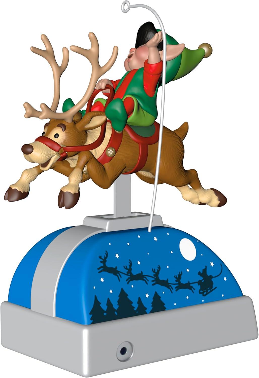 image:imageHallmark Keepsake Christmas Ornament Merry Mechanical Ride Musical with Motion Funny GiftsMerry Mechanical Ride