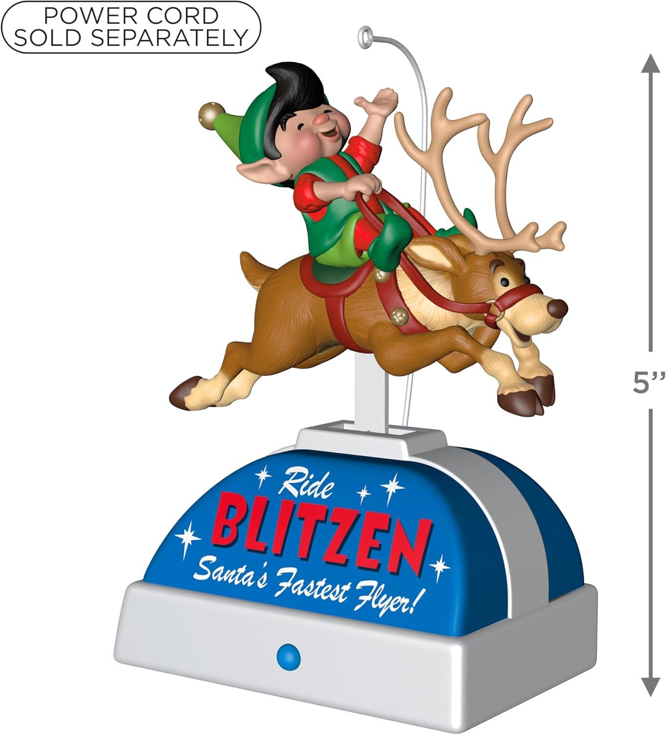 image:imageHallmark Keepsake Christmas Ornament Merry Mechanical Ride Musical with Motion Funny GiftsMerry Mechanical Ride