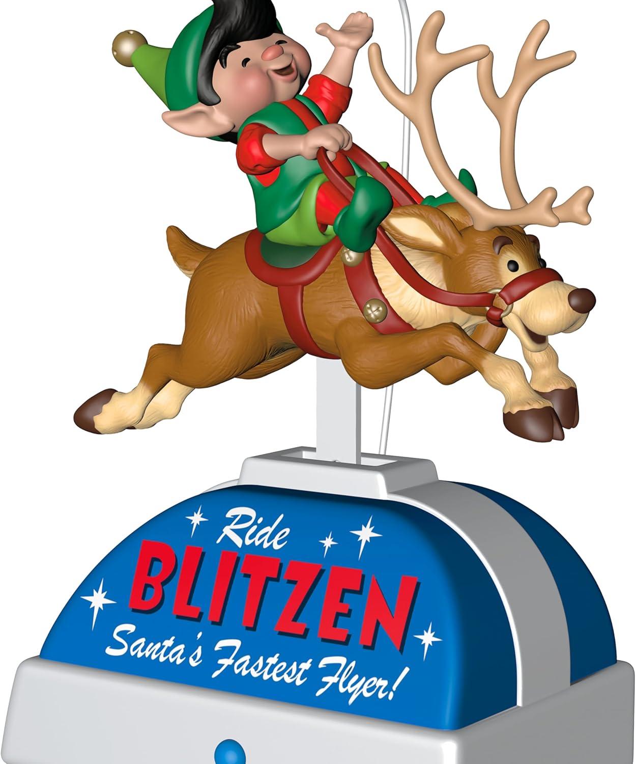 image:imageHallmark Keepsake Christmas Ornament Merry Mechanical Ride Musical with Motion Funny GiftsMerry Mechanical Ride