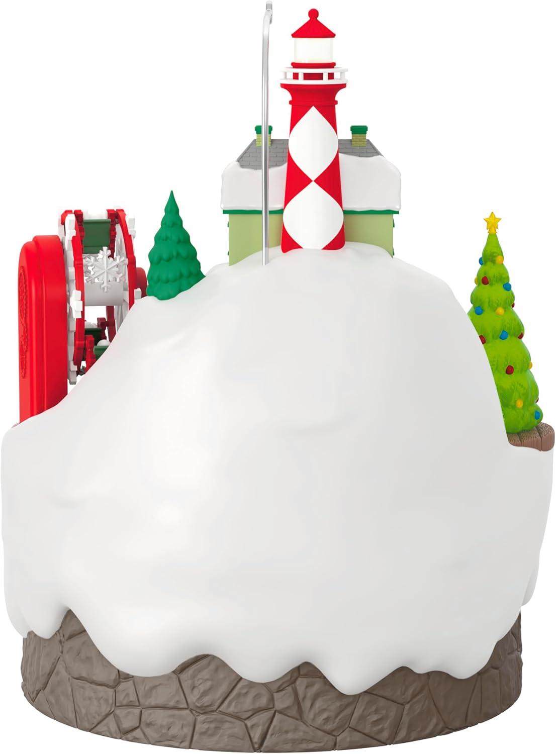 image:imageHallmark Keepsake Christmas Ornament Merry Mechanical Ride Musical with Motion Funny GiftsSantas Seaside Carnival
