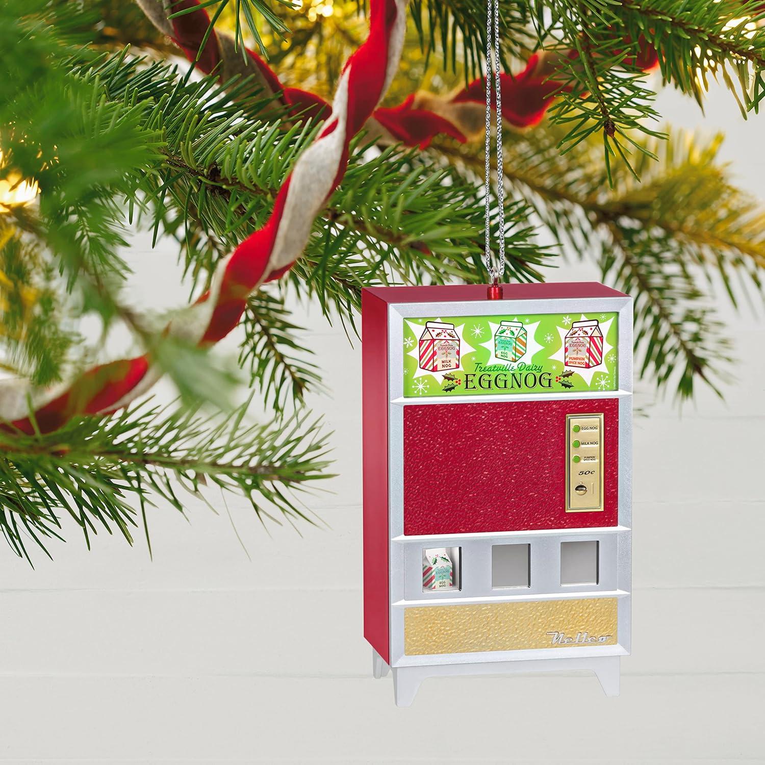 image:imageHallmark Keepsake Christmas Ornament Nellco Ice Cream Maker Musical with Light Nostalgia GiftsNellco Eggnog Machine
