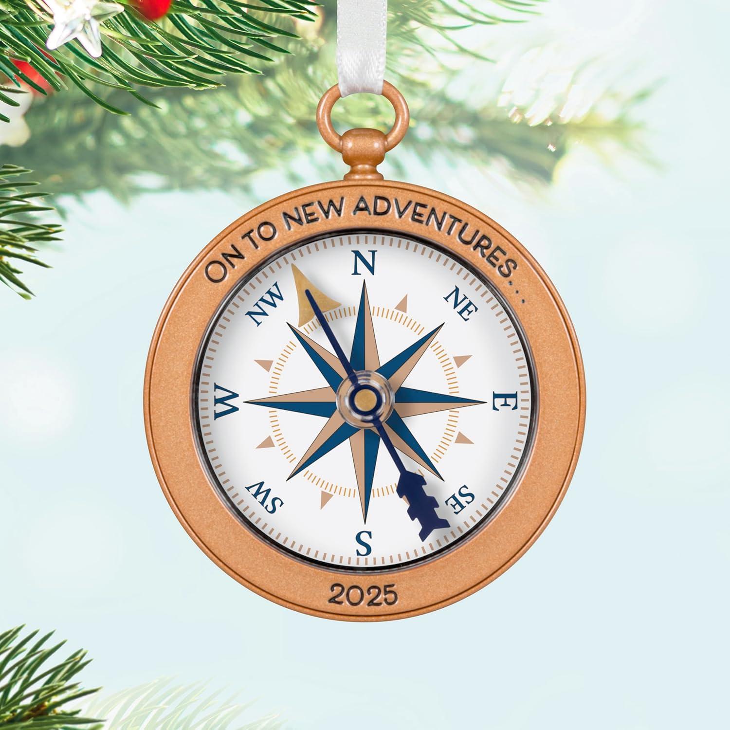 image:imageHallmark Keepsake Christmas Ornament New Adventures 2025 Metal Gifts for Travelers2025 Your World is Waiting