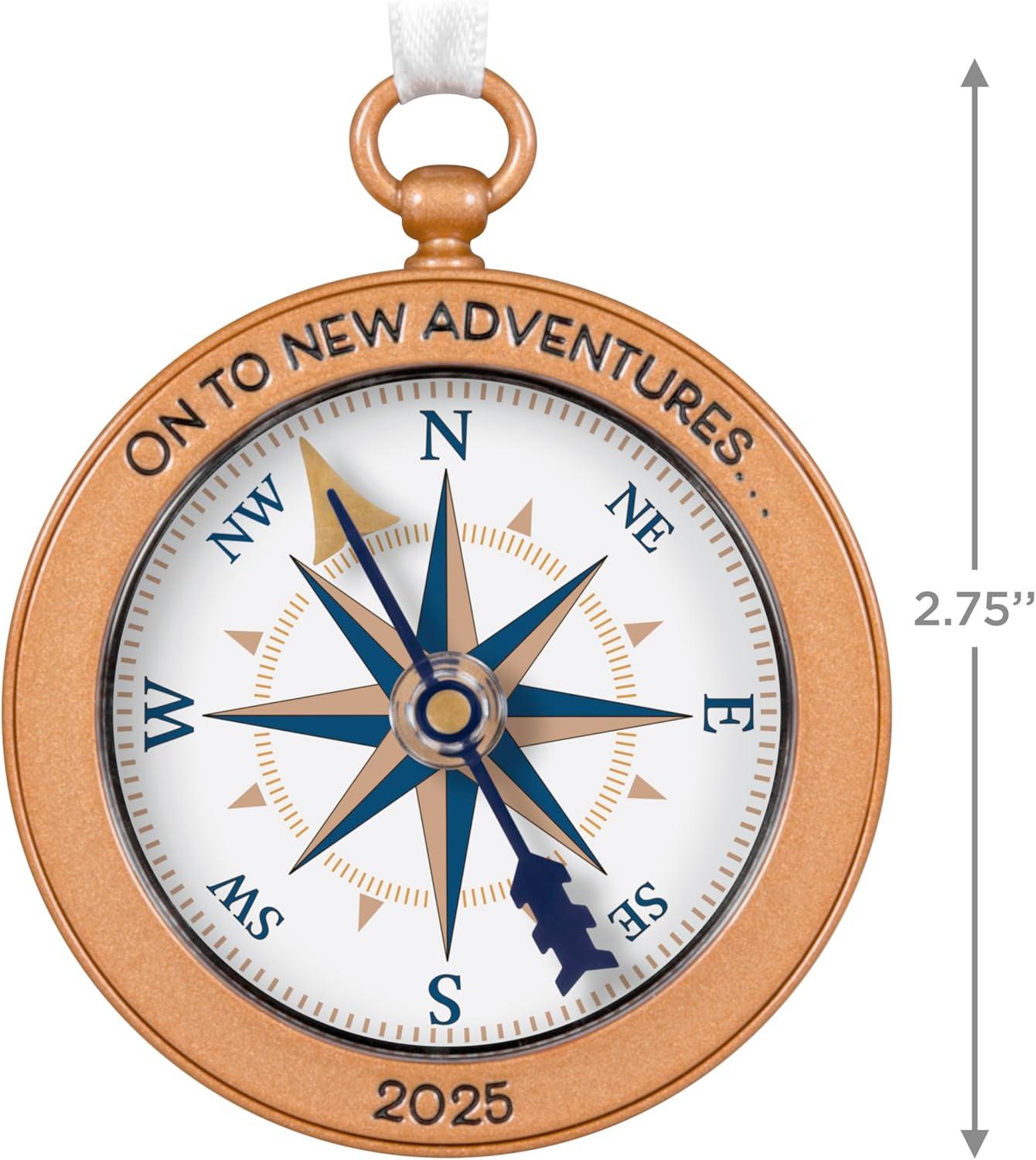 image:imageHallmark Keepsake Christmas Ornament New Adventures 2025 Metal Gifts for Travelers2025 Your World is Waiting
